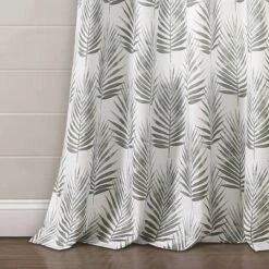 Set Of 2 (84"x52") Palm Lane Window Curtain Panels - Lush Décor -Home Decoration Promotion GUEST 035490c4 368a 475a b7b8 bda6fb55a133