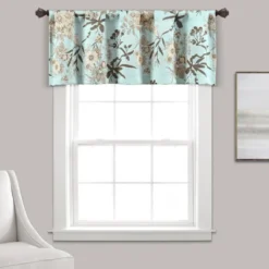 18"x52" Botanical Garden Light Filtering Window Valance - Lush Décor -Home Decoration Promotion GUEST 038115f9 f8fd 4bcc 90ee 83ebad78f1bd