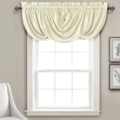 18"x42" Lucia Window Valance - Lush Décor 14 18"x42" Lucia Window Valance - Lush Décor -Home Decoration Promotion GUEST 06c90a20 3c2b 4c2c afaf d4c269e7139e