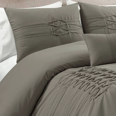 Arora Pleat Comforter Set - Lush Décor 1 Arora Pleat Comforter Set - Lush Décor