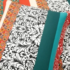 Lush Décor Boho Stripe Reversible Cotton Duvet Cover Set Turquoise/Tangerine -Home Decoration Promotion GUEST 1188314e e8af 4754 823d ecb5a1e5cfe7