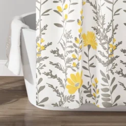 Aprile Shower Curtain Yellow/Gray - Lush Décor 7 Aprile Shower Curtain Yellow/Gray - Lush Décor -Home Decoration Promotion GUEST 130d755d e098 4d2f b4f2 0f5bfe595375