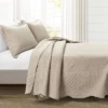 Medallion Scallop Oversized Embroidered Bedspread Set - Lush Décor