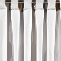 2pk 52"x108" Light Filtering Mid-Century Geo Curtain Panels Gold/Gray - Lush Décor 9 2pk 52"x108" Light Filtering Mid-Century Geo Curtain Panels Gold/Gray - Lush Décor -Home Decoration Promotion GUEST 146267b7 d32d 449a b5a9 099e5b717ec5 1