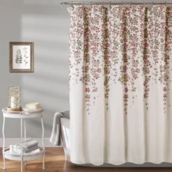 Weeping Flower Shower Curtain - Lush Décor -Home Decoration Promotion GUEST 17e37ecc a506 49ed b89b 9c653a370632