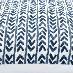 20"x20" Oversize Yani Family-Friendly Square Throw Pillow Cover Navy - Lush Décor -Home Decoration Promotion GUEST 1913a7ca 4d48 4232 b7cd 405f70dfcc55