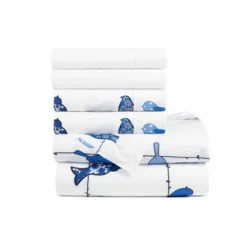 6pc Rowley Birds Patterned Sheet Set - Lush Décor -Home Decoration Promotion GUEST 1a945004 c807 40bf ae42 49f70c36e635