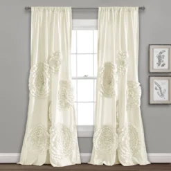 Serena Window Curtain (84"x54") - Lush Décor 10 Serena Window Curtain (84"x54") - Lush Décor -Home Decoration Promotion GUEST 1aad7a7b 2b8c 45cd af92 74f067db512a