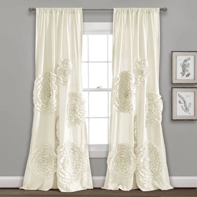 Serena Window Curtain (84"x54") - Lush Décor 5 Serena Window Curtain (84"x54") - Lush Décor - Image 5