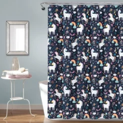 72"x72" Unicorn Heart Shower Curtain - Lush Décor -Home Decoration Promotion GUEST 1ca7d445 d13a 4b1b b87f 1c39d68012c3