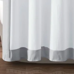 72"x72" Block Border Shower Curtain - Lush Décor -Home Decoration Promotion GUEST 2072dece 964b 4185 ba7c da0de9a2780a