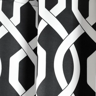 2pk Light Filtering Edward Window Curtain Panels - Lush Décor 3 2pk Light Filtering Edward Window Curtain Panels - Lush Décor - Image 3