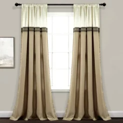 Set Of 2 (84"x54") Terra Light Filtering Window Curtain Panels - Lush Décor 11 Set Of 2 (84"x54") Terra Light Filtering Window Curtain Panels - Lush Décor -Home Decoration Promotion GUEST 2590e820 7fed 4d45 9694 2ab4e07f3cb7
