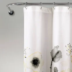 Zuri Flora Shower Curtain - Lush Décor
