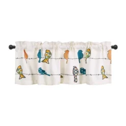 18"x52" Rowley Birds Light Filtering Valance - Lush Décor 12 18"x52" Rowley Birds Light Filtering Valance - Lush Décor -Home Decoration Promotion GUEST 29d36134 d825 4981 81a9 7395faf8176f
