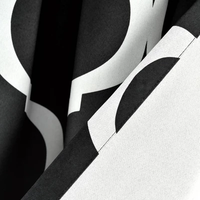 2pk 52"x84" Blackout Geo Window Curtain Panels - Lush Décor 4 2pk 52"x84" Blackout Geo Window Curtain Panels - Lush Décor - Image 4