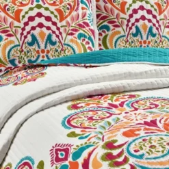 Clara Quilt Set 3pc - Lush Décor