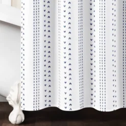 72"x72" Hygge Striped Single Shower Curtain - Lush Décor -Home Decoration Promotion GUEST 365c5f2e 4856 4a6c 9132 ed99f4981841