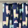72"x72" Make A Wish Southwest Llama Cactus Shower Curtain Single - Lush Décor