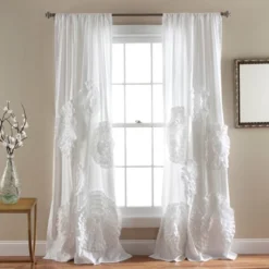 Serena Window Curtain (84"x54") - Lush Décor 11 Serena Window Curtain (84"x54") - Lush Décor -Home Decoration Promotion GUEST 3a194433 9bd7 4320 a25d dec0198edd42
