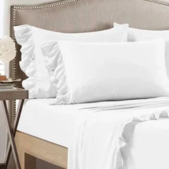 Reyna Ruffle Sheet Set - Lush Décor -Home Decoration Promotion GUEST 3acaa688 945e 4a31 8e02 e844ec6f4a16