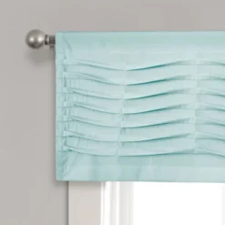 18"x52" Wave Texture Valance - Lush Décor