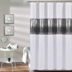 72"x72" Night Sky Shower Curtain - Lush Décor -Home Decoration Promotion GUEST 478c54a4 5a0d 40da 98d6 7152efecad2e