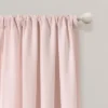 Set Of 2 (84"x40") Tulle Skirt Colorblock Light Filtering Window Curtain Panels - Lush Décor