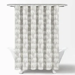72"x72" Kids' Elephant Parade Shower Curtain - Lush Décor -Home Decoration Promotion GUEST 4b0afdcd b74f 4022 bb65 1cad9ba3c45b