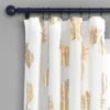Pineapple Toss Window Curtain Panels - Lush Décor