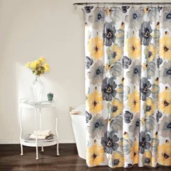 Leah Shower Curtain Yellow/Gray - Lush Décor 9 Leah Shower Curtain Yellow/Gray - Lush Décor -Home Decoration Promotion GUEST 4d0b4ab9 6fbc 41d9 8d5f f25b949804f1
