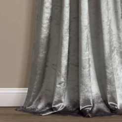 2pk 40"x84" Light Filtering Velvet Dream Bells Curtain Panels Silver - Lush Décor 6 2pk 40"x84" Light Filtering Velvet Dream Bells Curtain Panels Silver - Lush Décor -Home Decoration Promotion GUEST 4d332516 d5bf 402e 991c 73adb93822f8