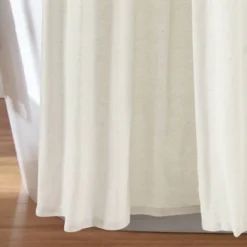 Linen Button Shower Curtain - Lush Décor -Home Decoration Promotion GUEST 53e08cf3 629c 4477 8562 fdd88faddbbd