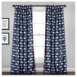 Kids' Race Cars Room Darkening Window Curtain Set Navy/Red - Lush Décor 11 Kids' Race Cars Room Darkening Window Curtain Set Navy/Red - Lush Décor -Home Decoration Promotion GUEST 5afc0dca 187f 4ff3 aff9 b179200d47b8