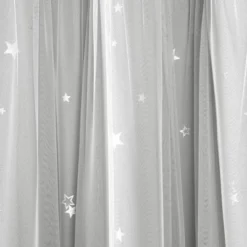 Star Sheer Insulated Grommet Blackout Window Curtain Panel Set - Lush Décor 8 Star Sheer Insulated Grommet Blackout Window Curtain Panel Set - Lush Décor -Home Decoration Promotion GUEST 5e6294ba 5e6c 4fd9 a91b 4ebeacb27bdc