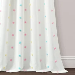 42"x84" Kids' Rainbow Tufted Dot Single Window Curtain Panel - Lush Décor 6 42"x84" Kids' Rainbow Tufted Dot Single Window Curtain Panel - Lush Décor -Home Decoration Promotion GUEST 6057f04e 0ec0 4efb 81c5 b9d41c24ecf3