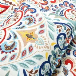 Lush Décor 3pc Boho Chic Reversible Oversized Cotton Quilt Set Seafoam/Red -Home Decoration Promotion GUEST 6425de12 2728 43c4 904b 48907ac05d5d