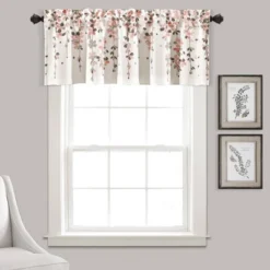 18"x52" Weeping Flower Valance - Lush Décor -Home Decoration Promotion GUEST 673b8950 345b 4d25 b391 7d9f1ccf6285