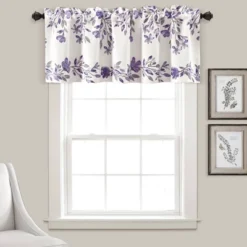 18"x52" Tanisha Light Filtering Window Valance - Lush Décor -Home Decoration Promotion GUEST 6cf7f2b6 fc52 4914 a400 457c16f57c1d