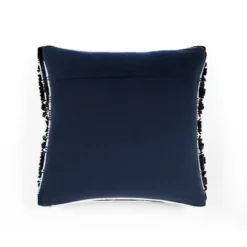 20"x20" Oversize Spencer Square Throw Pillow Navy Blue - Lush Décor 5 20"x20" Oversize Spencer Square Throw Pillow Navy Blue - Lush Décor -Home Decoration Promotion GUEST 7d3dcc76 98ed 472e 99ba 534d10cb3cf6