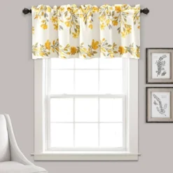 18"x52" Tanisha Light Filtering Window Valance - Lush Décor -Home Decoration Promotion GUEST 80979c44 f200 40ec 8d13 c3a930bdbe19