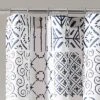 72x72 Monique Shower Curtain Blue – Lush Décor