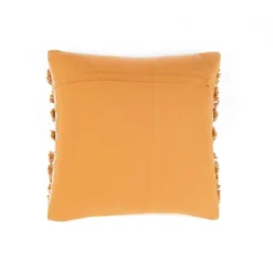 20"x20" Oversize Spencer Tufted Family-Friendly Cotton Square Pillow Cover Yellow - Lush Décor -Home Decoration Promotion GUEST 862ccf2c 4f04 4057 9ecd ae2d784267a6