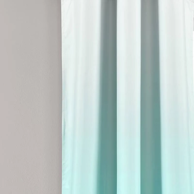 Set Of 2 (63"x38") Mia Ombre Insulated Grommet Blackout Window Curtain Panels - Lush Décor 2 Set Of 2 (63"x38") Mia Ombre Insulated Grommet Blackout Window Curtain Panels - Lush Décor - Image 2