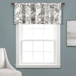 18"x52" Botanical Garden Light Filtering Window Valance - Lush Décor -Home Decoration Promotion GUEST 87bc081a 11a3 4623 b6b2 f9b72904fe8c