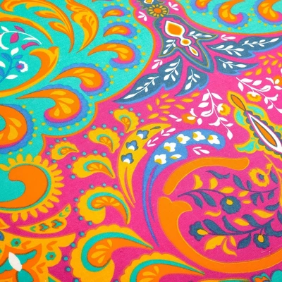 3pc Boho Chic Cotton Duvet Cover Set Turquoise/Navy - Lush Décor 2 3pc Boho Chic Cotton Duvet Cover Set Turquoise/Navy - Lush Décor - Image 2