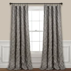 84"x52" Ravello Pintuck Window Curtain Panel - Lush Décor -Home Decoration Promotion GUEST 9101d29a 3f53 4cbb bc01 e9214cb26903