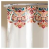 Clara Shower Curtain Turquoise - Lush Décor