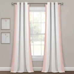 40"x84" Kids' Block Border 100% Lined Grommet Blackout Single Window Curtain Panel - Lush Décor 17 40"x84" Kids' Block Border 100% Lined Grommet Blackout Single Window Curtain Panel - Lush Décor -Home Decoration Promotion GUEST 94af23bb 1423 4920 89ef 0eef571dd944