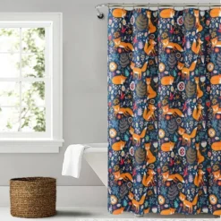 72"x72" Kids' Pixie Fox Shower Curtain - Lush Décor -Home Decoration Promotion GUEST 98986729 66c1 4c61 8a55 e10a6258399b